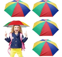 Comprar Sombreros Paraguas Sombrilla Gorros Multicolor Pack De 4.