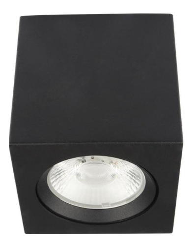 Lámpara Spot Led Interior Tecnolite 10YSNLED010MV30N  Asterope 10 W Luz Cálida Color Negro