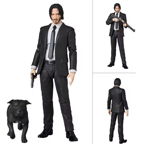 Jonh Wick Figura De Acción Con Accesorios Bootleg