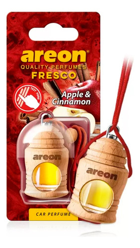 Pack 2u Aromatizante Fresco Areon - Aroma Manzana Canela