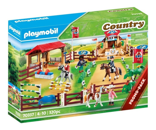 Figura Armable Playmobil Gran Torneo Ecuestre 320 Piezas 3