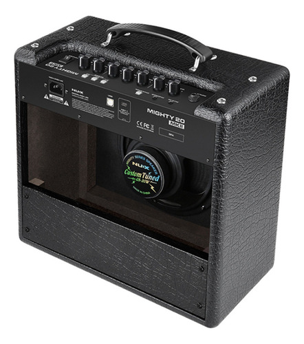 Combo Amplificador Guitarra 20 Vatios Trs 1/4 Mighty 20mkii Color Negro
