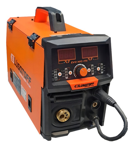 Soldadora inverter Lüsqtoff Soldadora EVO MIG-175 220V 3 En 1 Con/sin Gas Mma 160amp