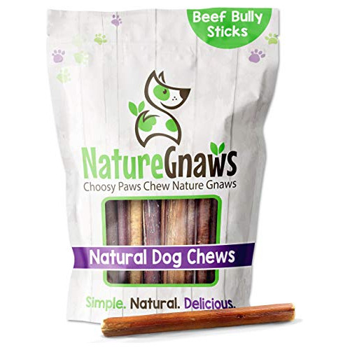 Mixed Bully Sticks For Small Dogs - Premium Natural Tas...