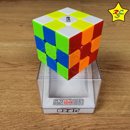 Qiyi 3x3 Ms M Cubo Rubik Magnetico Profesional Stickerless