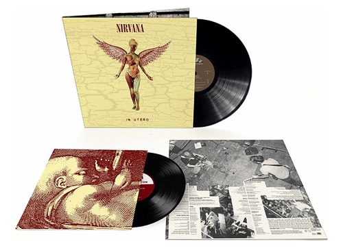 Vinilo Nirvana In Utero 30th Anniversary + Single Eu Import.