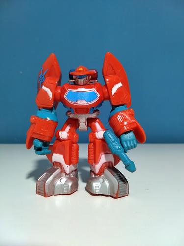 Juguete Muñeco Transformers Rescue Bot Academy Chase (Usado)