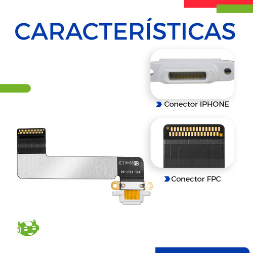 Flex Flexor Centro De Carga Para iPad Mini 1 A1432 A1454 A1455 Slim Company