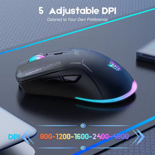 Mouse Gamer Inalámbrico Cw917 Onikuma