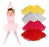 Comprar Tutu Falda Para Niña Liso De Tul Para Niña Disfraz Tutu 