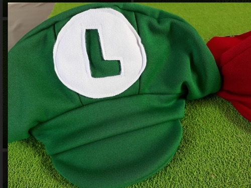 Gorro Disfraz Mario Bros Y Luigi Niños Minilook