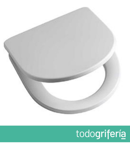 Juego Baño Ferrum Fontana Corto Tapa Inodoro Cierre Suave Uf