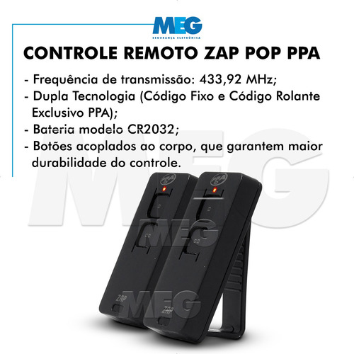 Imagem 5 de 8 de Kit Motor Automatizador Ppa Portão Basculante 1/4 300kg 1,5m