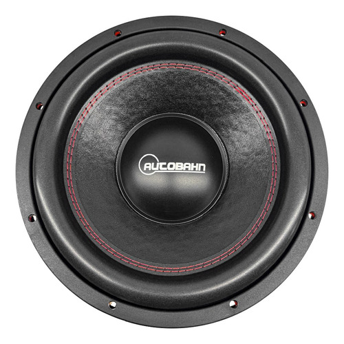 Autobahn Subwoofer 12 Pulgadas 4 Ohm 1000w Rms Por Pieza Naranja