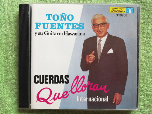 Eam Cd Toño Fuentes Guitarra Hawaiana Boleros Cuerdas Lloran