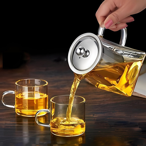 Vidrio De Borosilicato De Acero Inoxidable P Household Lea 1