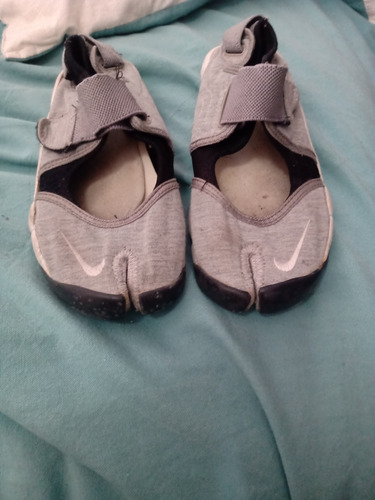 Zapatillas Nike Gris T 37 Dedo Cortado 