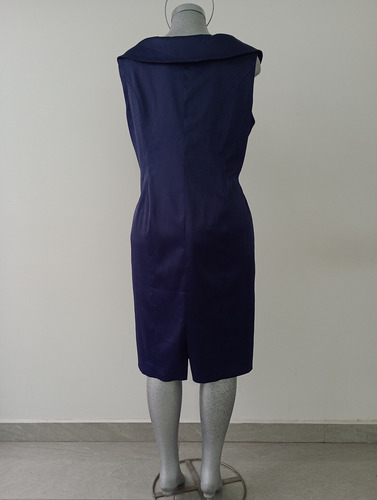Vestido Azul Marino Elegante Evan- Picone -talla Xl (Usado)