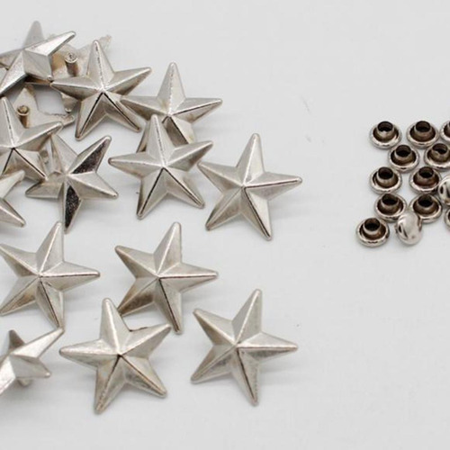 20pcs Star Rivets Fast Studs Fijaciones Para Manualidades