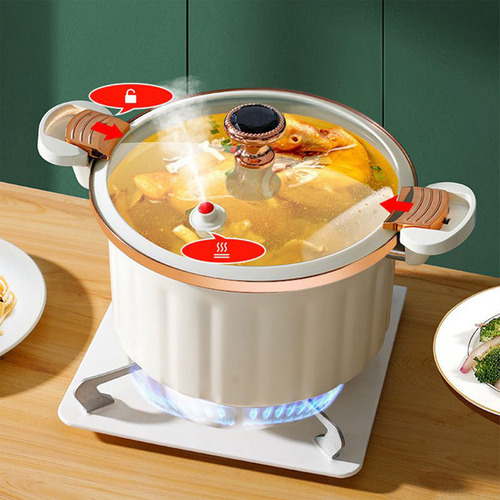 Panela De Pressão De Panela, Panela De Sopa Antiaderente, Gê