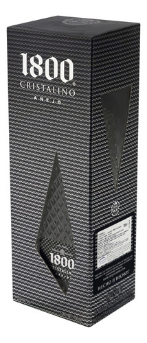 Tequila 1800 Cristalino Añejo 700ml