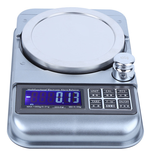 Báscula De Joyería De 1000 G/0,01 G Con Carga Usb