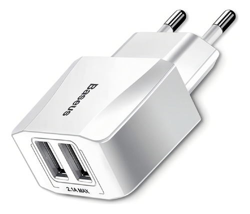 Carregadores Tomada Capa Carregadora Celular Entrada Usbmini Cor Branco