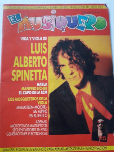 Revista El Musiquero Spinetta 