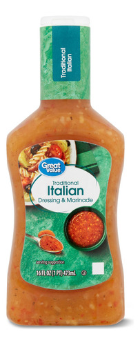 Great Value Aderezo Y Adobo Tradicional Italiano 473 Ml