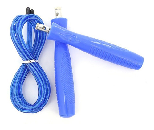 Soga Speed Rope Ruleman Forest Fitness Gimnasia Ergonomica Color Azul