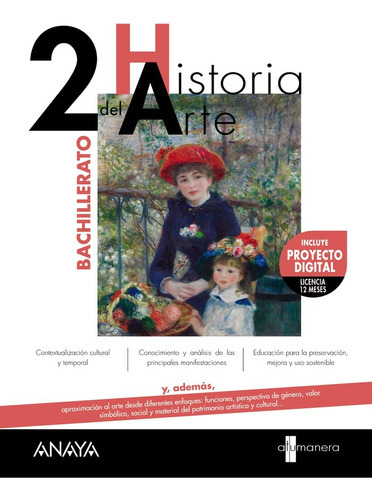 Historia Del Arte, De Palomero Paramo, Jesus Miguel. Editorial Anaya Educacion, Tapa Blanda En Español