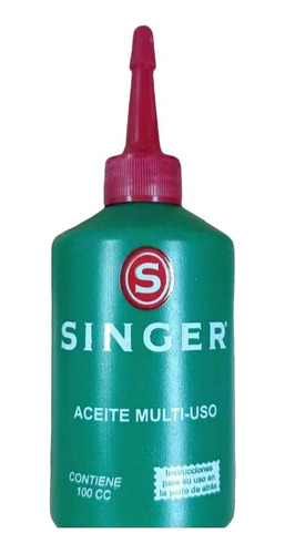 Aceite Para Maquina Singer Original De 100ml