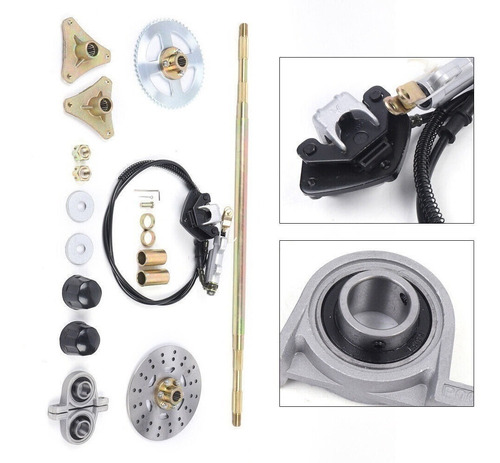 Eje Trasero Atv Go Kart Kits Montaje Completo