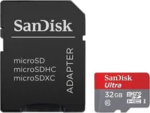 Comprar Memoria Micro Sd Sandisk 32 Gb Clase 10\u002F80mb