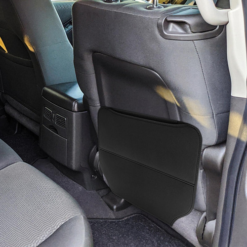 Almohadilla Para Patada Trasera De Asiento 1pc Negro