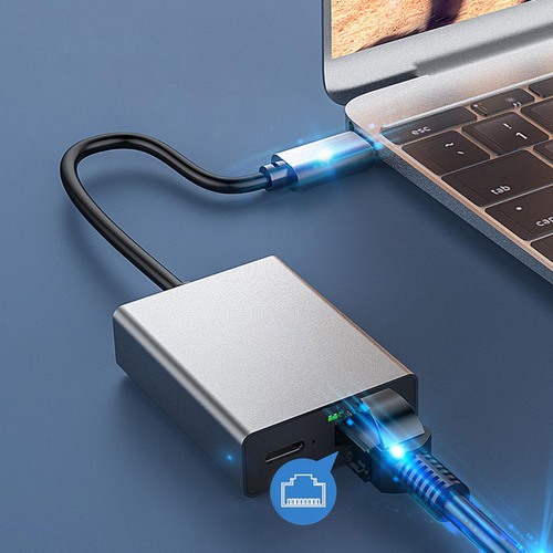 Adaptador Usb C A Ethernet, Carcasa De Aleación De