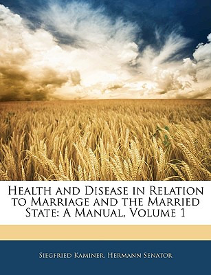 Libro Health And Disease In Relation To Marriage And The ...