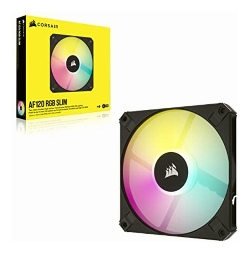 Ventilador de rolamento dinâmico e fino Corsair Af120 Rgb