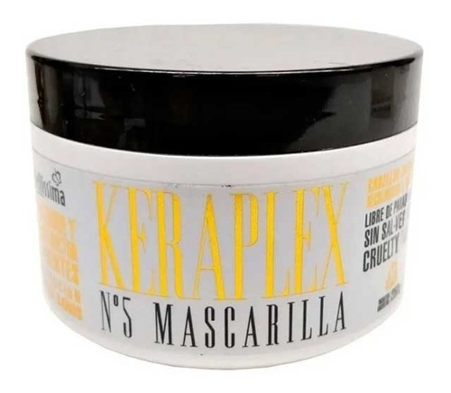 Tratamiento Mascarilla Keraplex Paso N° 5 Bellissima 250 Gr