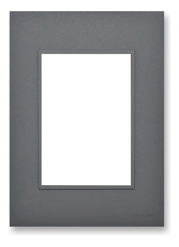 Pack X10 Tapa Distanciador Bauhaus Gris Con Ribete Cambre