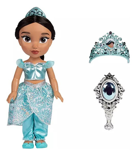 Muñeca Disney Jasmine Princess con accesorios para niños