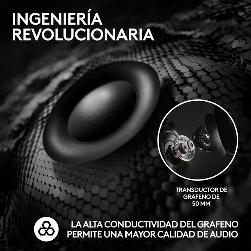 Audífonos Inalámbricos Logitech G Pro X 2 Lightspeed Negro