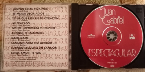 Cd Del Maestro Juan Gabriel Espectacular (Usado)