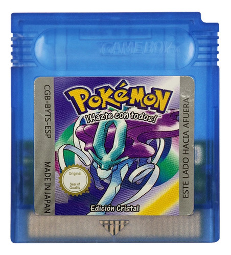 Cartucho Pokémon Cristal Gameboy Color, Español, Repro
