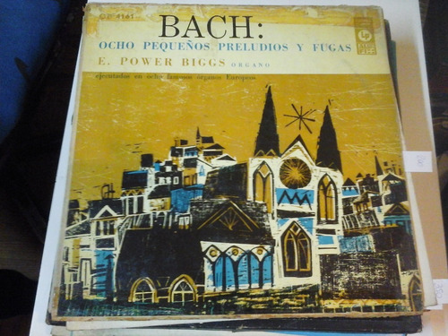 Vinilo 5492 - Bach - Ocho Pequeños Preludios Y Fugas