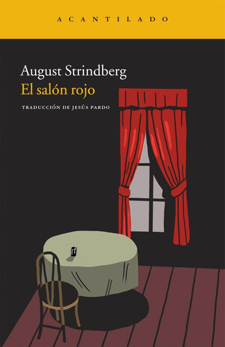 El Salón Rojo, August Strindberg, Acantilado