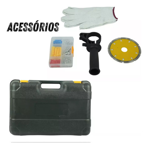Kit Furadeira 860w+serra Mármore 1300w Songhe Tools Promoção