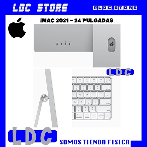 Imagen 4 de 5 de Apple Nueva iMac 24 2021 Chip M1 8gpu 8nucleo 8gb Ssd256gb