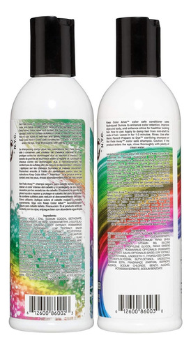 Shampoo E Condicionador Manic Panic Para Conjunto De Cabelos