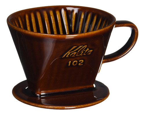 Kalita Style Gotero De Cafe, 102, 4 Tazas, Marron